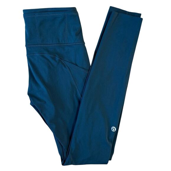 Lululemon Women's Fast Free High-Rise Tight 28" Brushed Nulux Submarine Size 2 - Picture 1 of 7